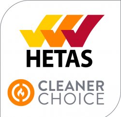 Ask aout HETAS cleaner choice woodburners